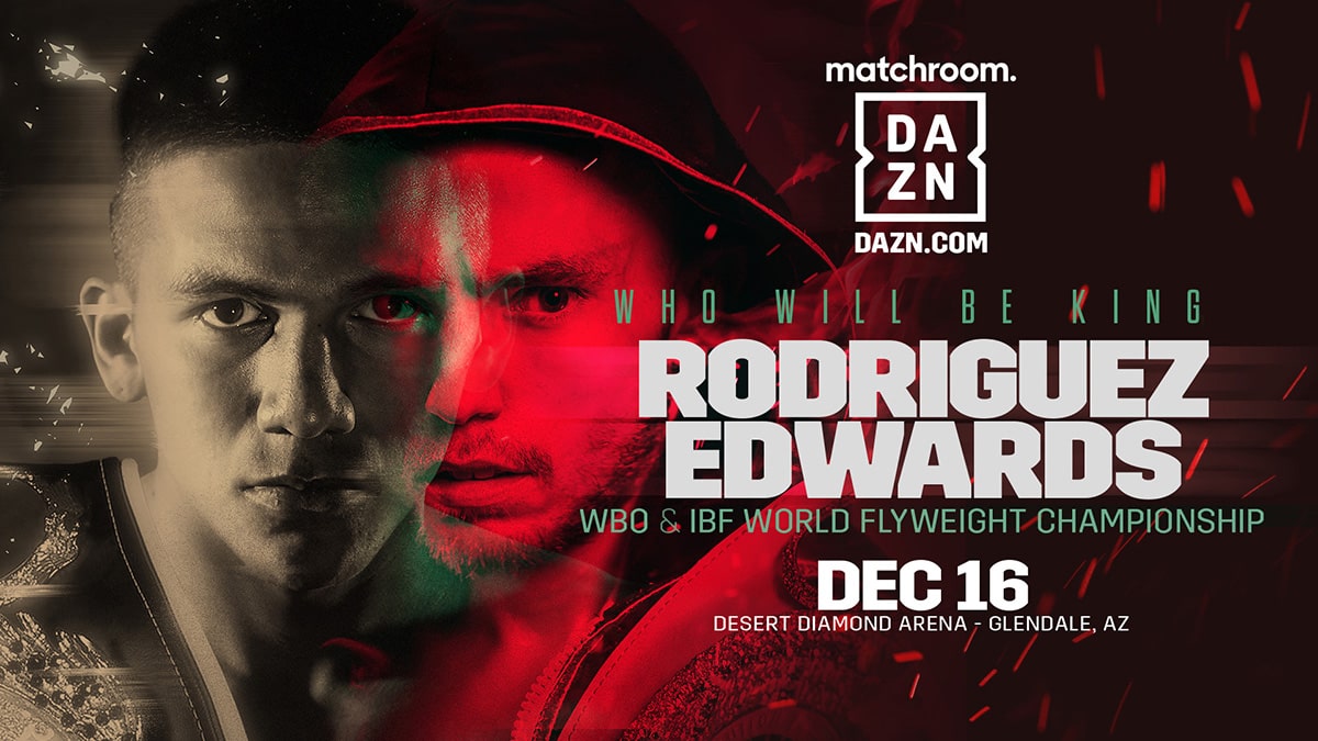 Jesse Rodriguez vs. Sunny Edwards, Date at Desert Diamond Arena in Glendale, Arizona, USA