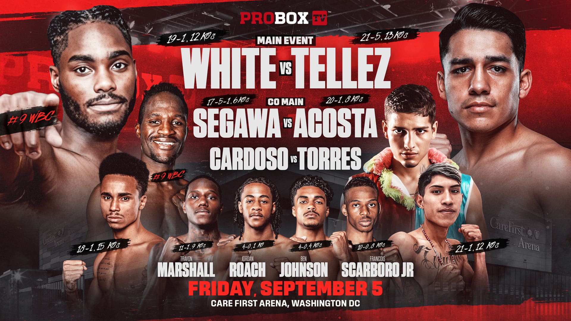 Jordan White vs Rene Tellez Giron, September 5, 2025