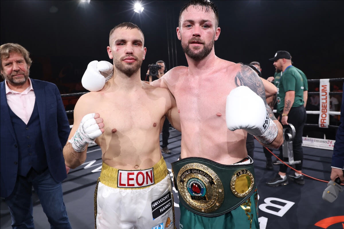 LEON BUNN STOPPED IN SIX, PADRAIG MCCRORY WINS IBO WORLD TITLE