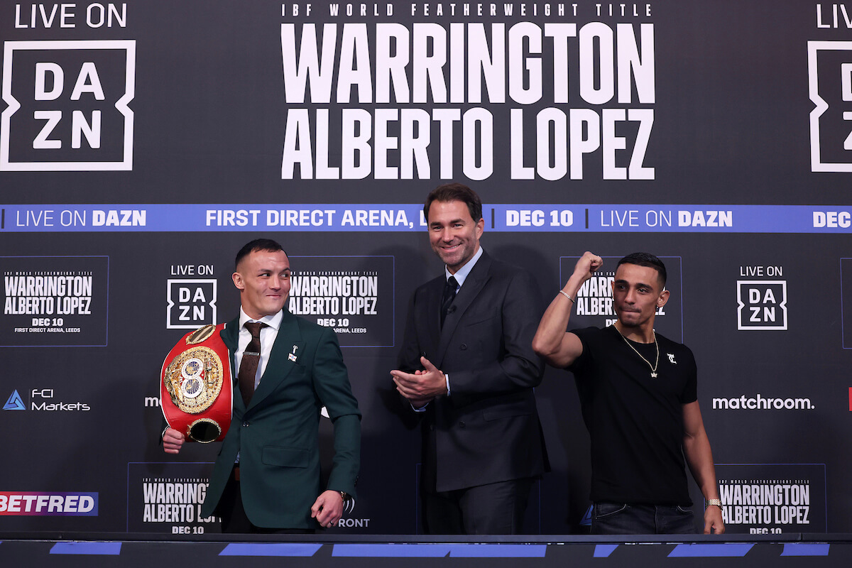 Luis Alberto López promete derrotar a Warrington
