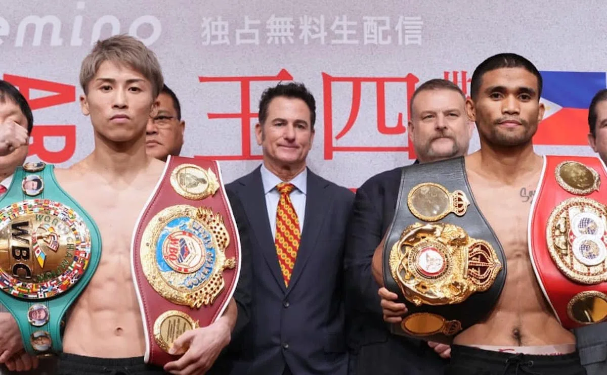 Inoue and Tapales make weight ahead of undisputed encounter