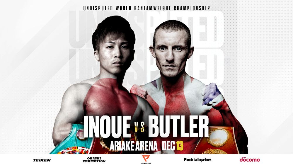 “Monster” Inoue vs. Paul Butler For The Undisputed Champion at 118 lbs., Set For Dec. 13th