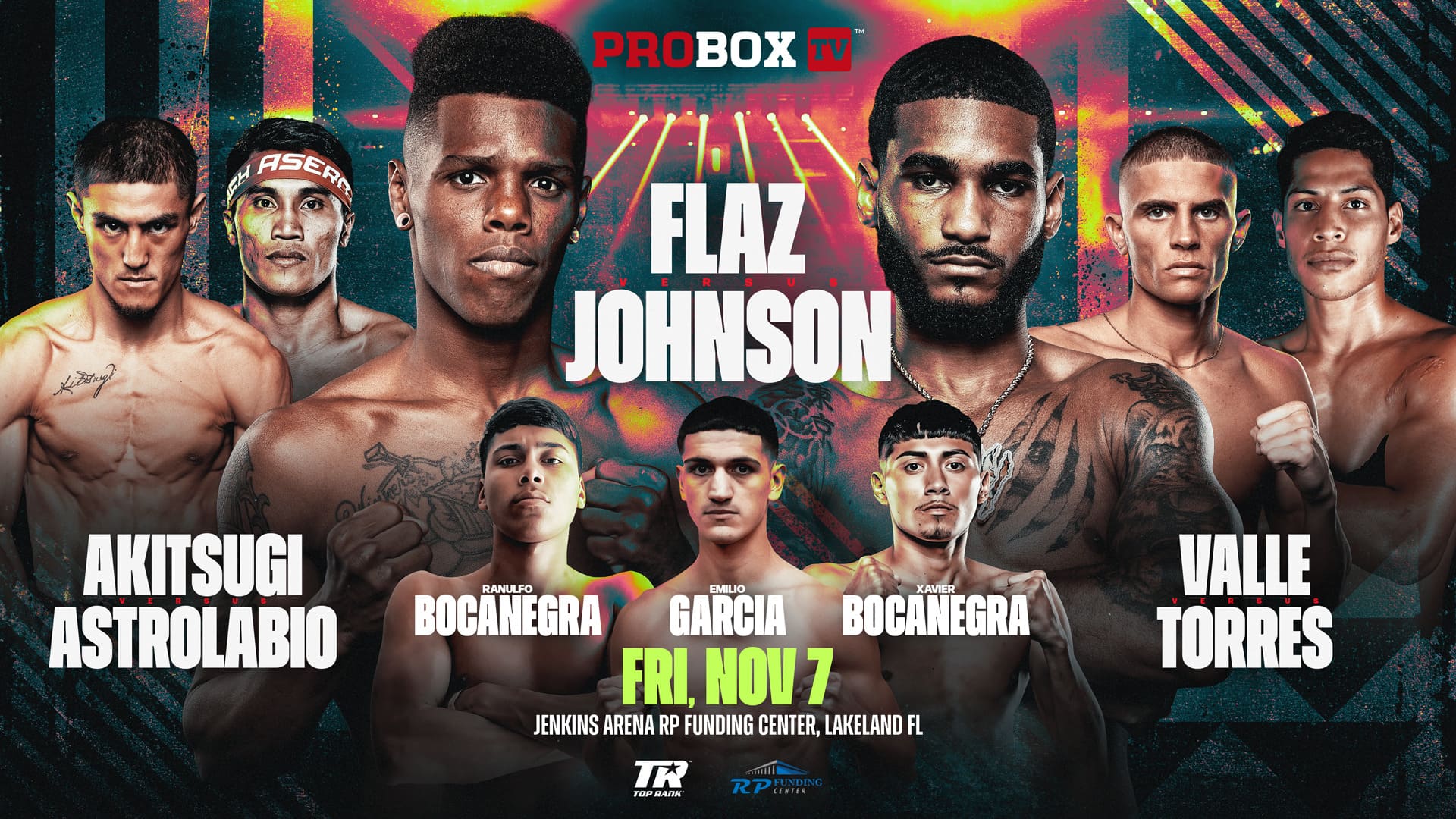 Nicklaus La Bestia Flaz vs Delante Tiger Johnson, November 7, 2025