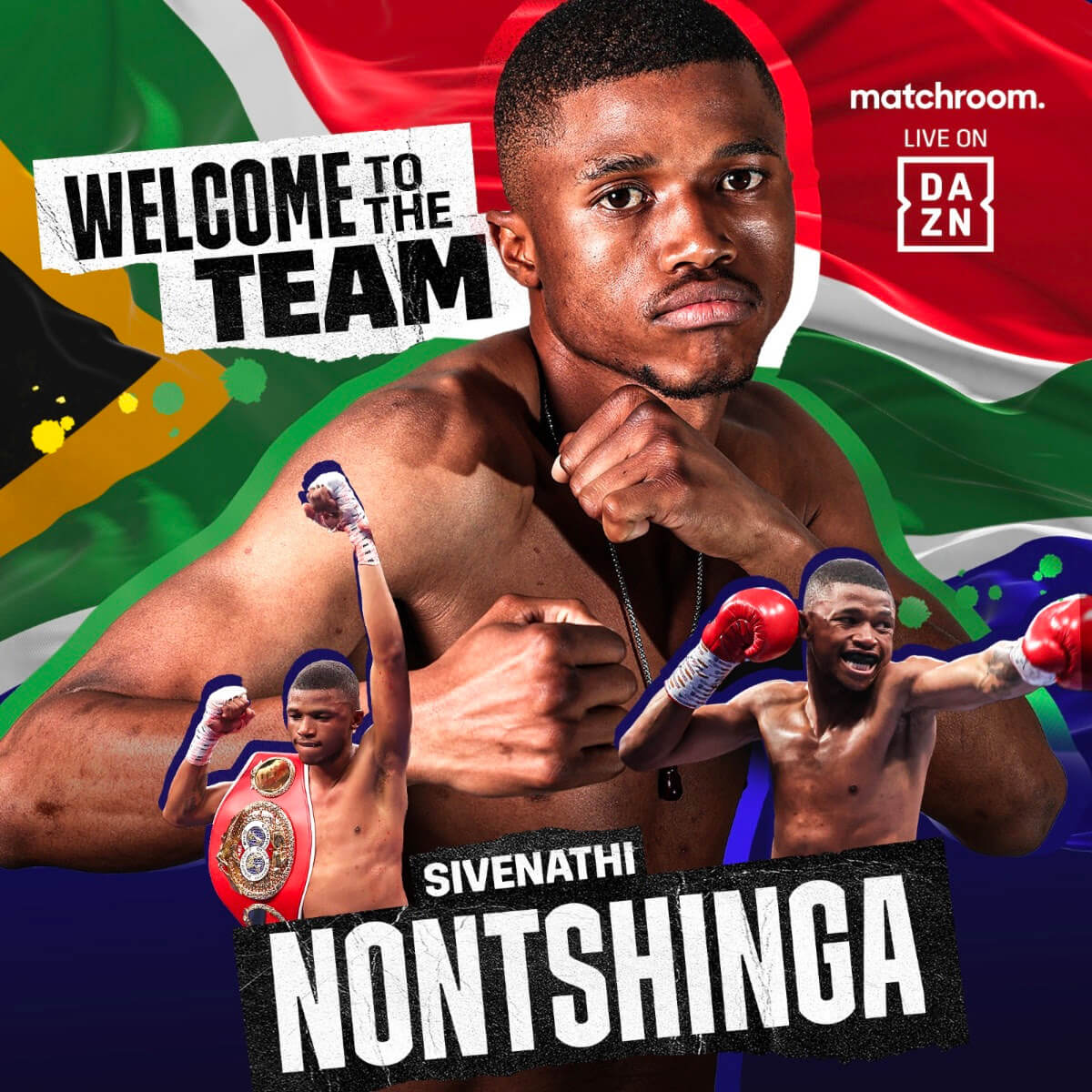 NONTSHINGA SIGNS PROMOTIONAL DEAL WITH MATCHROOM