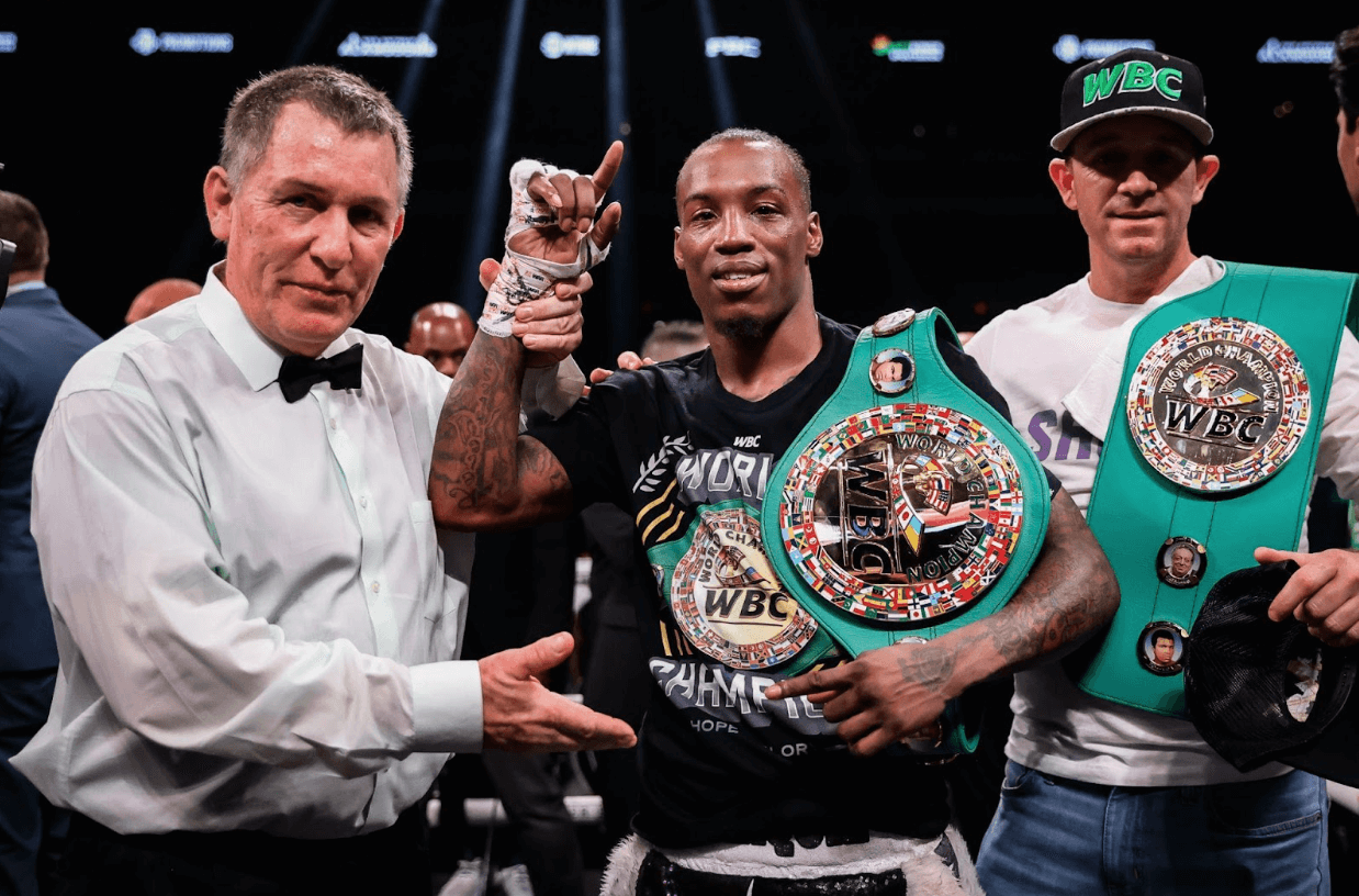 O’SHAQUIE FOSTER SHOCKS TWO-DIVISION CHAMPION REY VARGAS TO WIN VACANT WBC SUPER FEATHERWEIGHT WORLD TITLE