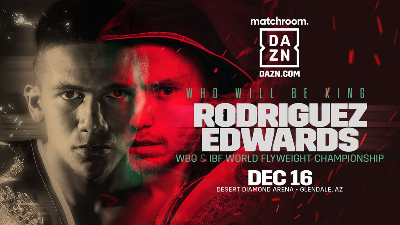Rodríguez vs. Edwards oficialmente confirmado para el 16 de diciembre
