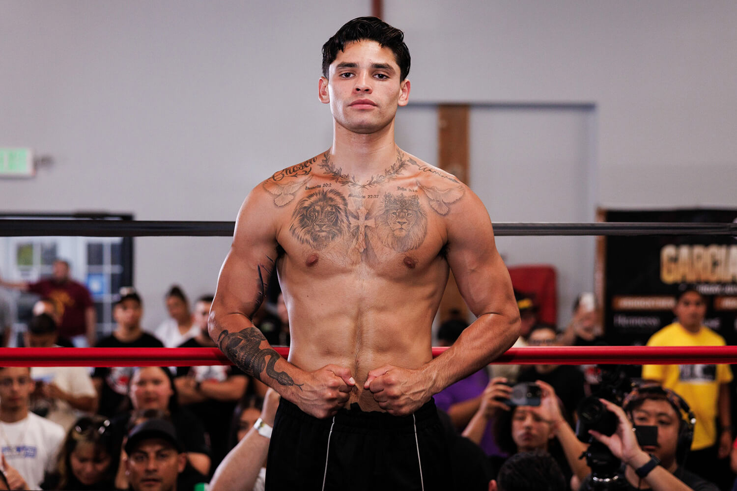 Ryan García listo para una gran pelea con Gervonta "Tank” Davis
