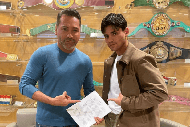 RYAN GARCIA CONTRA GERVONTA DAVIS PARECE ESTAR DECIDIDO