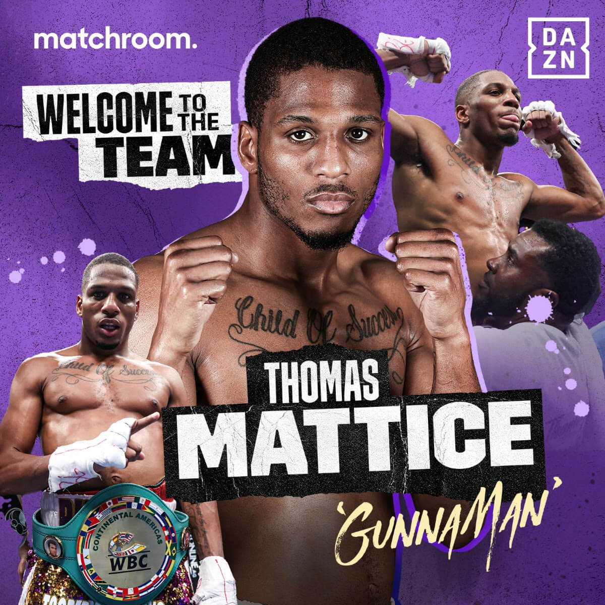 Thomas Mattice Signs With Matchroom