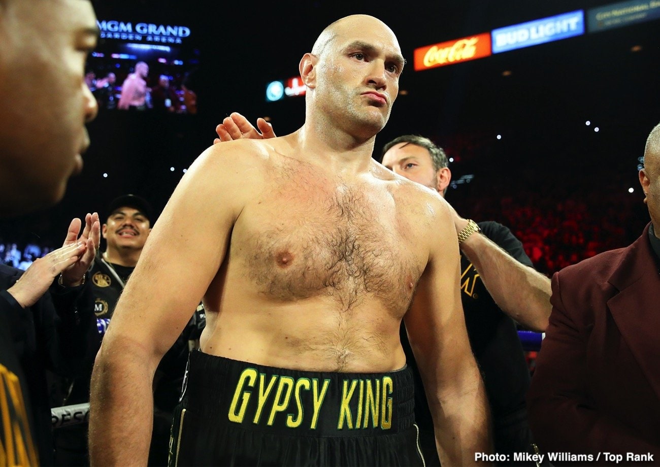 Tyson Fury Says Usyk Is Too Small, And Won’t Get Credit For The Win