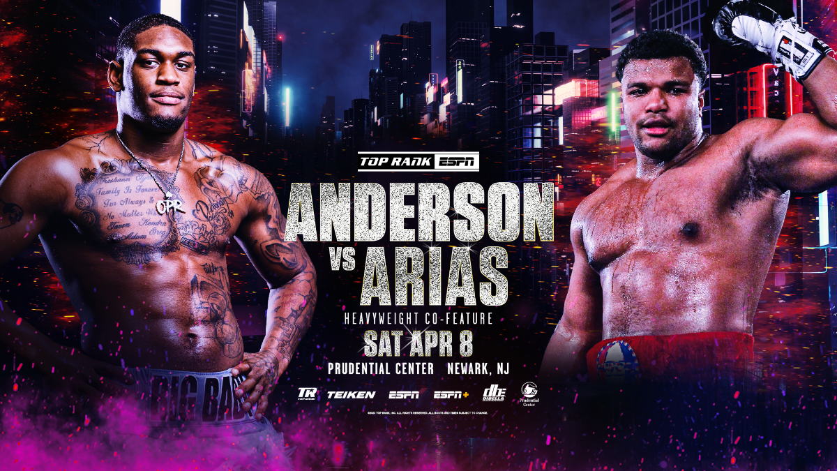 Jared Anderson vs. George Arias Added To April 8th EPSN card