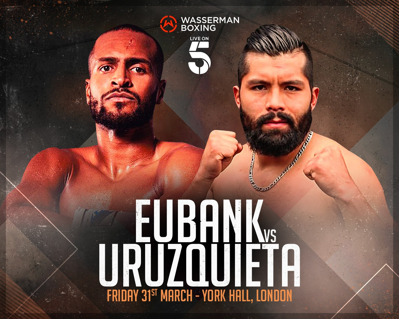 Full undercard confirmed for Harlem Eubank - Christian Uruzquieta