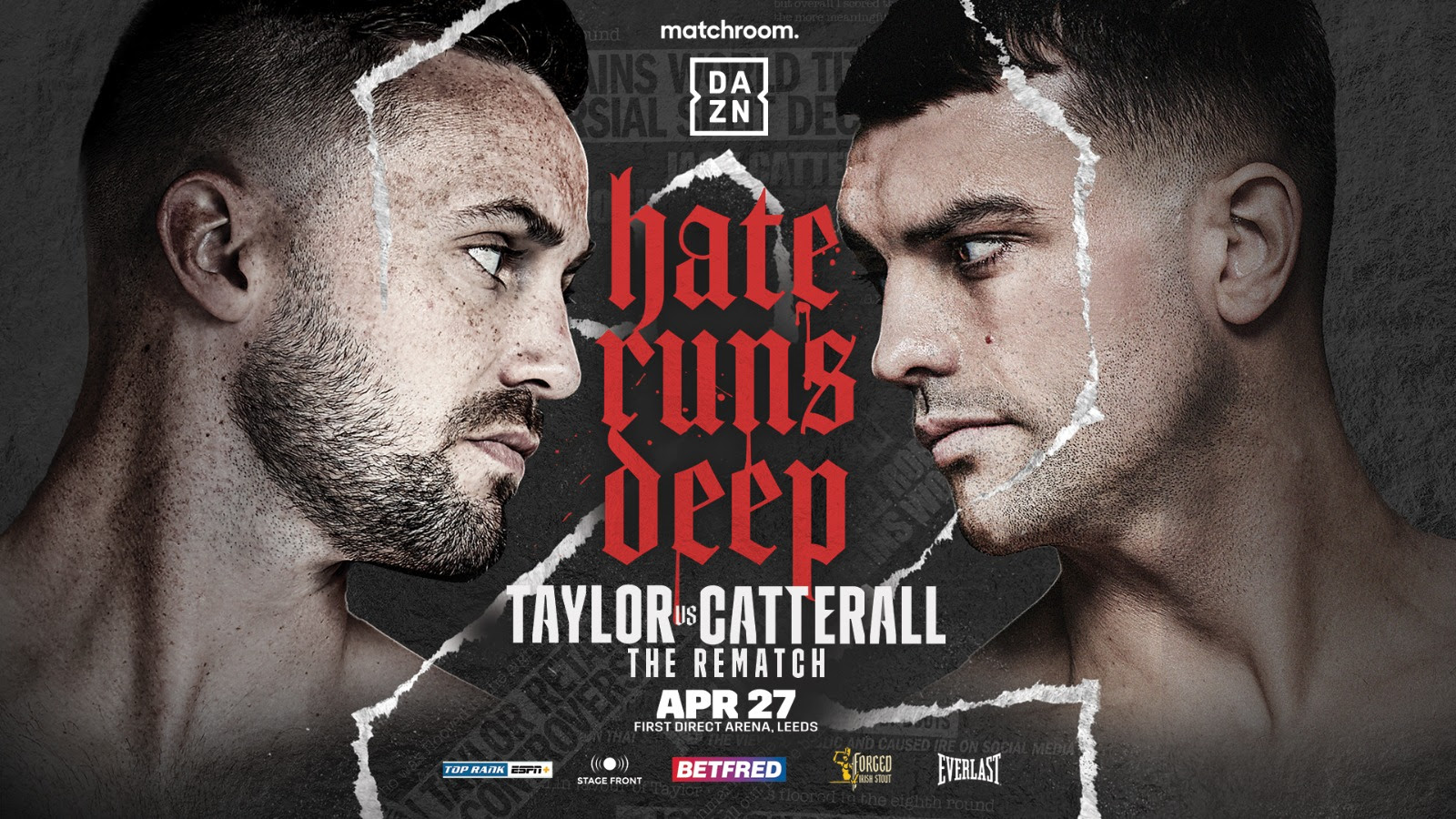 Taylor-Catterall II set for rematch on April 27th