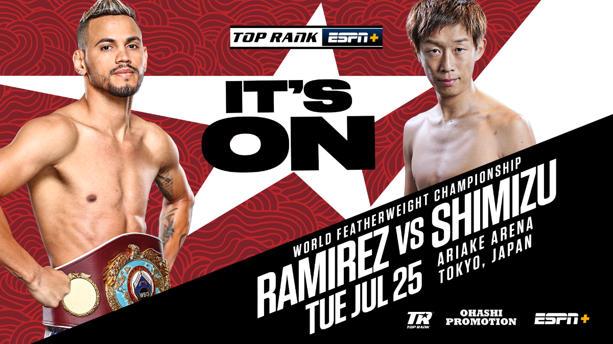 Robeisy Ramirez "El Tren" to Defend WBO Featherweight in Inoue vs Fulton Card