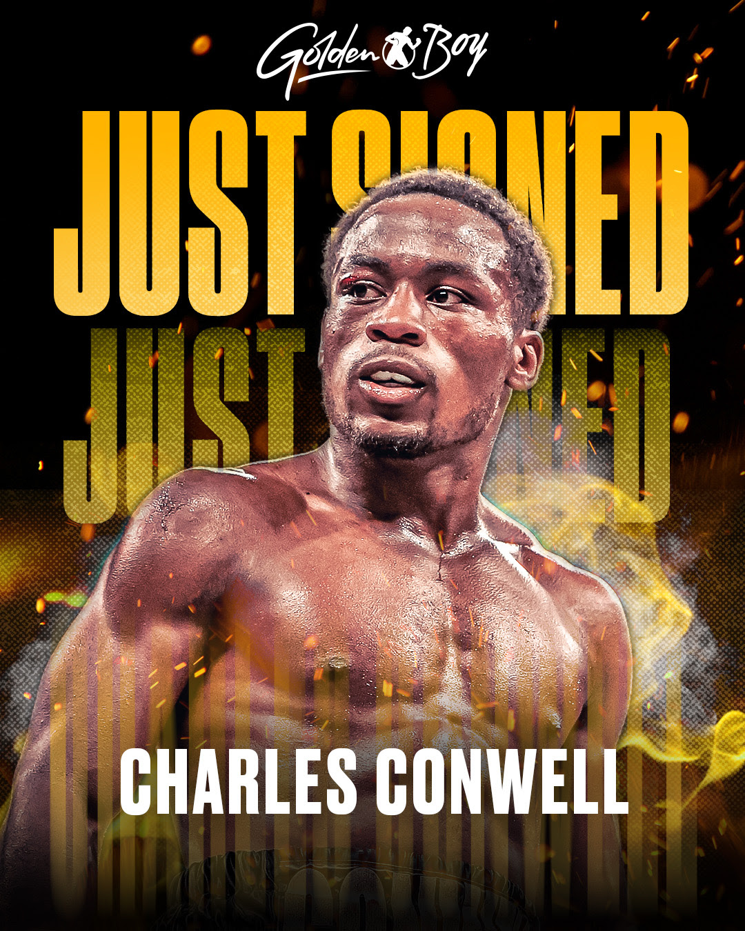 Conwell firma con Golden Boy Promotions
