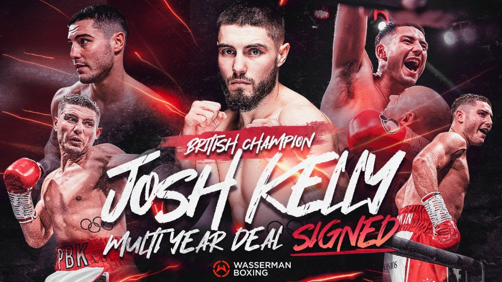 Josh Kelly firma un acuerdo plurianual con Wasserman Boxing