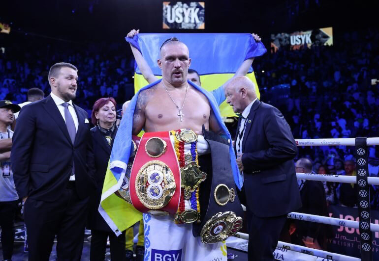 Usyk Sets Sights On Wilder If He Beats Helenius