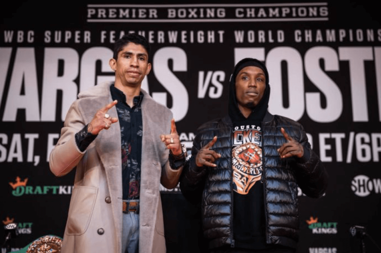 Vargas, Foster on Weight For WBC Title Fight