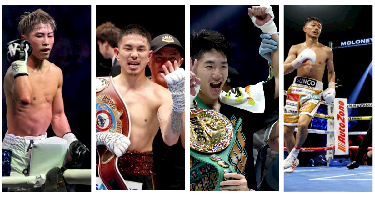 Los cuatro reyes que lideran una nueva era del boxeo japonés