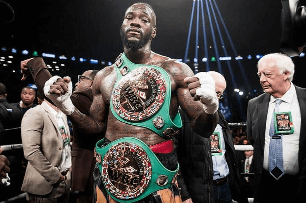Deontay Wilder booked on firearms charge in los Angeles
