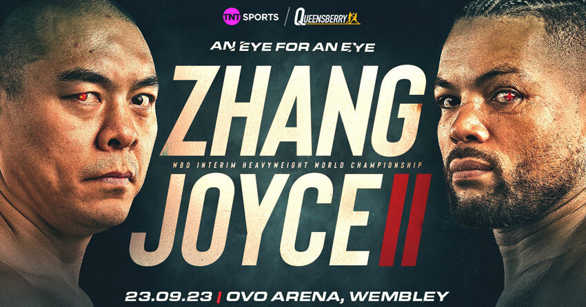 Pesaje en vivo: Joyce vs. Zhang 
